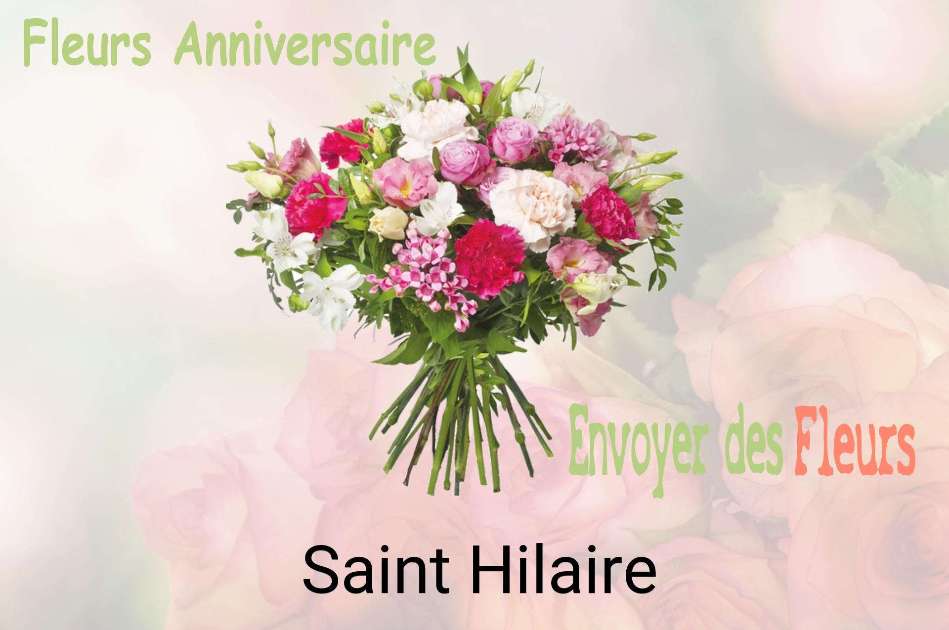 Bouquet de fleurs d’anniversaire livré à Saint-Hilaire